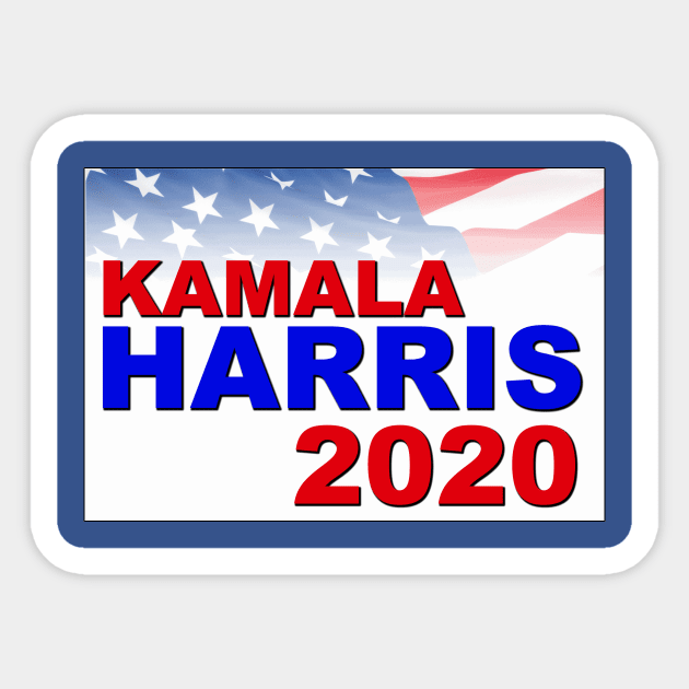 Kamala Harris for President in 2020 Sticker by Naves